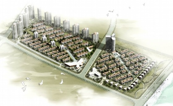 [山东]现代风格大型住宅区规划及单体设计方案文本-1