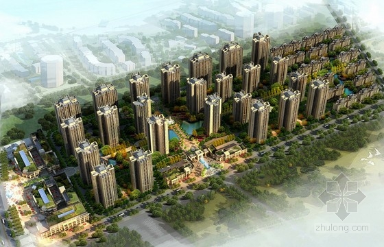 [重庆]欧式风格住宅区规划及单体设计方案文本-1