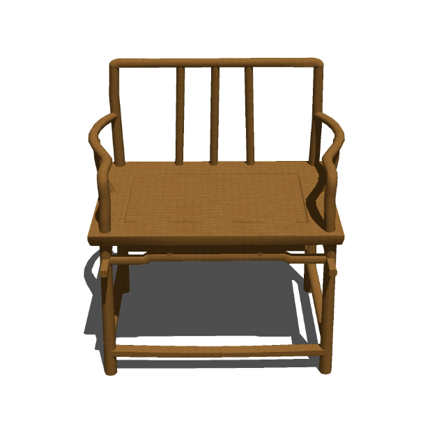 单椅SU模型一 (113)-1