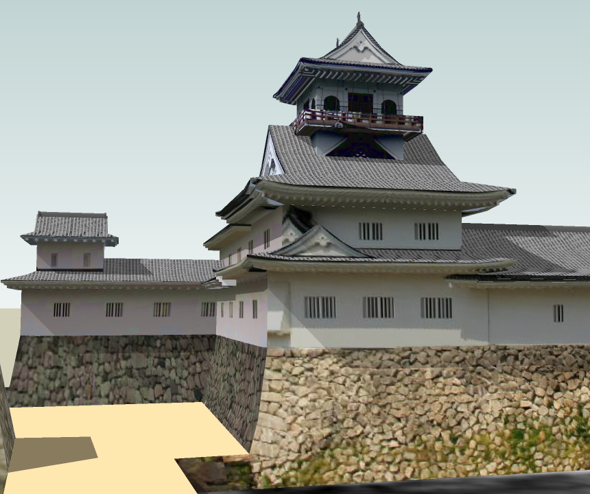 Toyama Castle-1