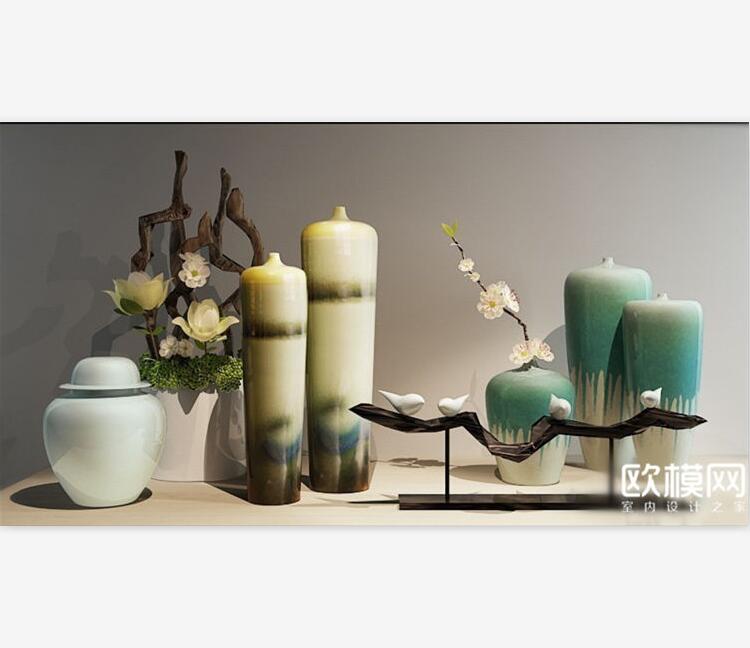 2009 现代新中式花瓶器皿摆件组合.jpg
