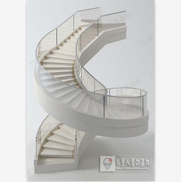 旋转楼梯3D模型下载      溜溜ID：111850.jpg