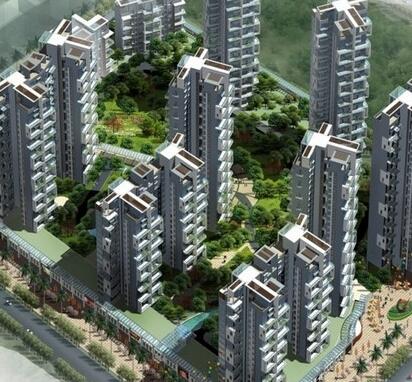 [深圳]某住宅区规划及单体设计方案文本-1