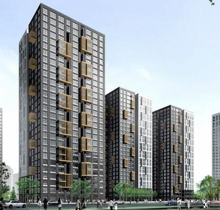 [北京]现代风格住宅区规划及单体设计方案文本-1