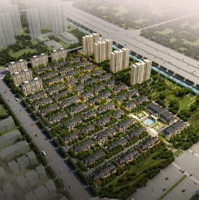 [江苏]新古典风格高层宜居住宅区规划设计方案文本-1