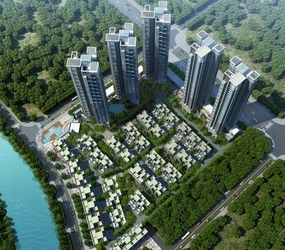 [广东]31层高层绿色住宅楼建筑设计方案文本-1