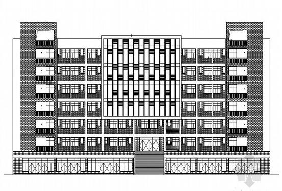 [成都]某职业学校学生宿舍1（2）号楼建筑施工图-1