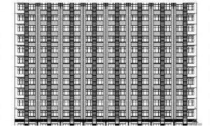 [潍坊]某十四层商住楼建筑结构水暖电施工图-1