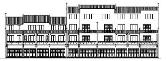 仿古民居建筑施工图-1