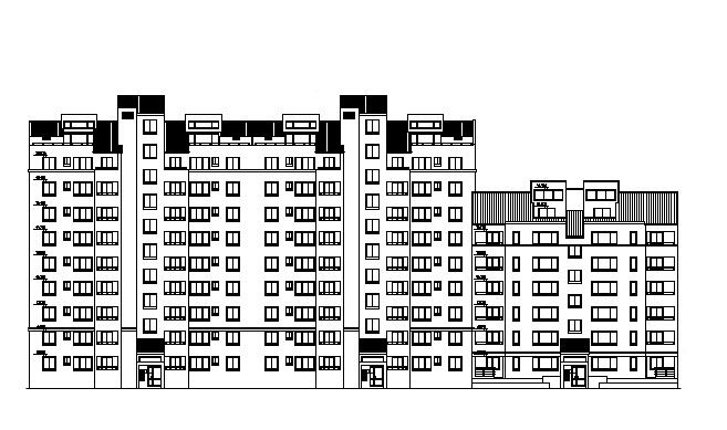 高层住宅商业建筑施工图（全套施工图）-1