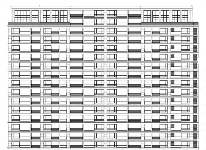 [江西]欧陆风格居住区建筑施工图设计（CAD）-1