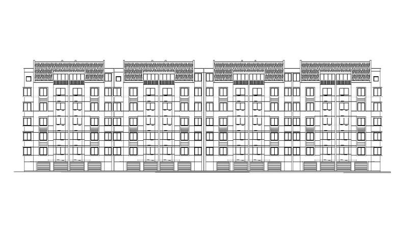 [山东]临沂高新区涑河居住区住宅建筑施工图-1