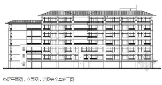 某七层学生公寓建筑施工图-1