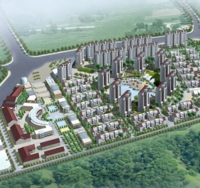 [武汉市]某现代住宅小区组团建筑规划方案设计（含户型图...-1