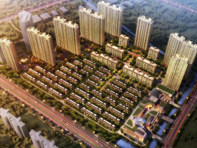 [苏州]天华Tianhua苏南万科湖西玲珑居住区规划建筑方案-1