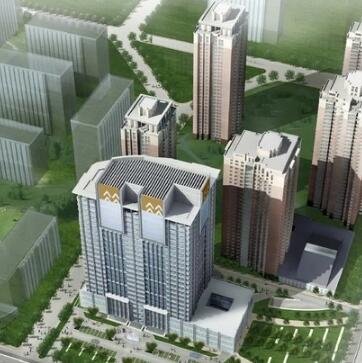 [北京]26层玻璃幕墙办公楼建筑设计方案文本（资料齐全 ...-1