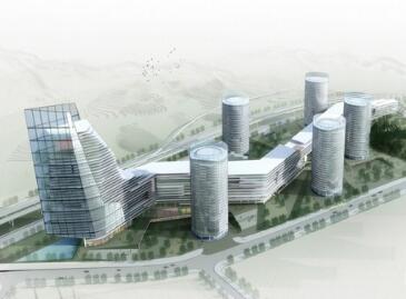 [深圳]大型现代风格产业园建筑设计方案文本-1