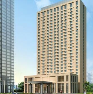 [上海]古典风格商务酒店建筑设计方案文本-1