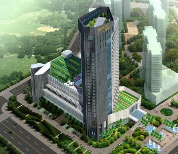[广东]23层现代风格国际酒店建筑设计方案文本-1