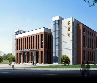 [武汉]某高校综合实验大楼设计方案-1
