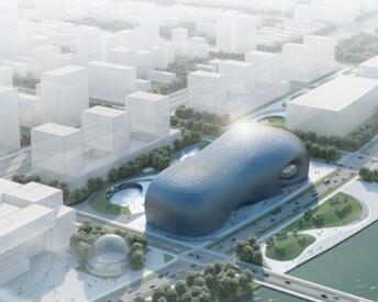 [北京]某国家级工艺美术馆建筑方案文本（含CAD、动画...-1