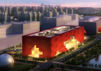 中国工艺美术馆展板建筑设计（文本）.-1