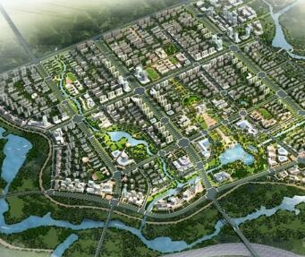 [安徽]现代风格大型城市片区概念性规划设计方案文本-1