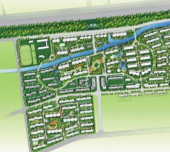 [杭州]生态文化高档居住区环境规划设计方案-1