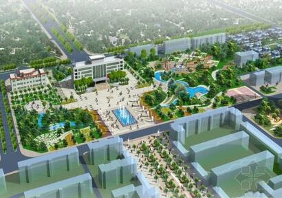 [新疆]纪念性景观城市住宅规划设计方案-1