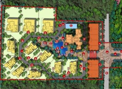 [海南]花园型城市居住区景观规划设计方案-1