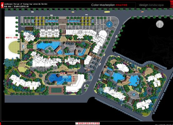 [福建]惠安广景湖畔花园居住区景观方案文本-1