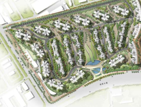 四川和邦青龙嘴住宅项目初步景观概念案设计（现代风格）-1