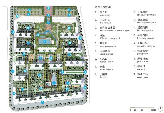 [广东]佛山山水城居住区景观方案文本-AECOM-1