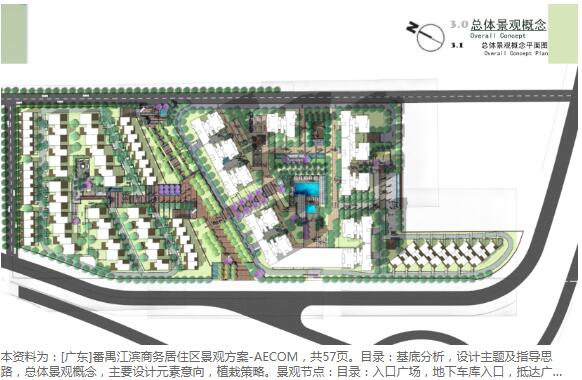 [广东]番禺江滨商务居住区景观方案AECOM-1