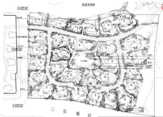 [上海]紫都晶圆别墅庭院景观设计方案文本-1