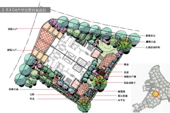 [浙江]舟山中恒居住别墅庭院方案文本-1