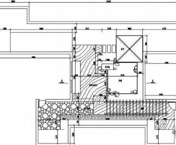 某屋顶花园景观施工图-1