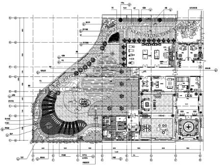 [重庆]特色屋顶花园全套施工图-1