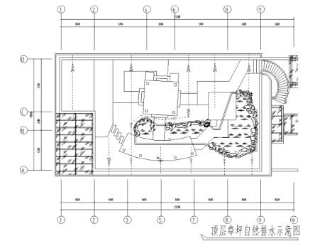 江边别墅屋顶花园景观工程施工图全套(推荐下载）-1