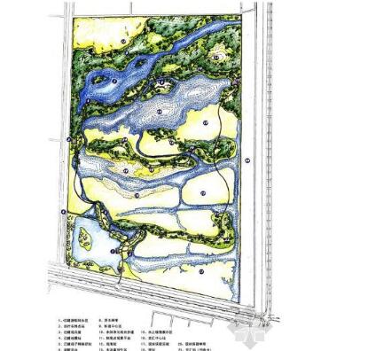 上海湿地园风景区2期景观设计全套方案-1