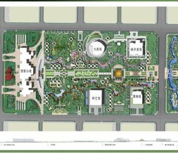 [内蒙]城市中心公园设计方案文本-1