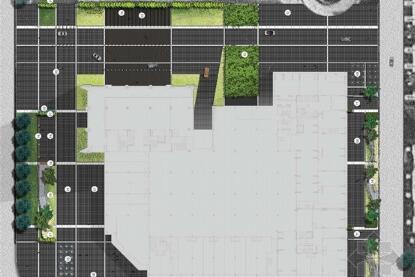 [广东]自然风格商业广场规划设计方案-1