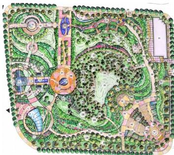 [上海]主题区公共绿地景观规划设计方案-1
