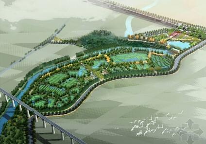 [武汉]运河公园景观规划设计方案(知名规划设计研究院)-1
