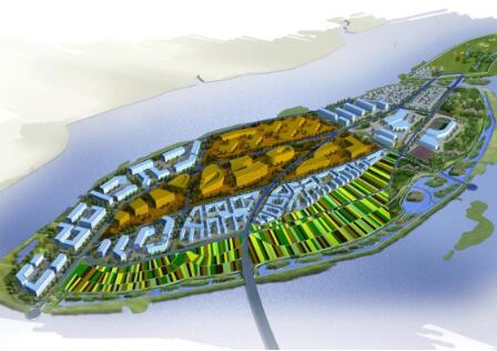 [四川]二洲生态湿地公园、圣平岛概念性规划方案设计-1