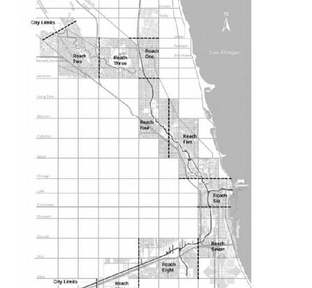 [芝加哥]河道景观生态治理总体规划方案-1