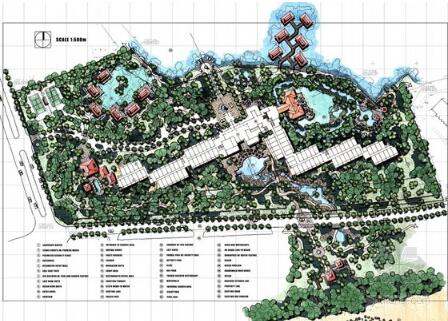 [三亚]热带滨海风情度假酒店景观设计方案-1