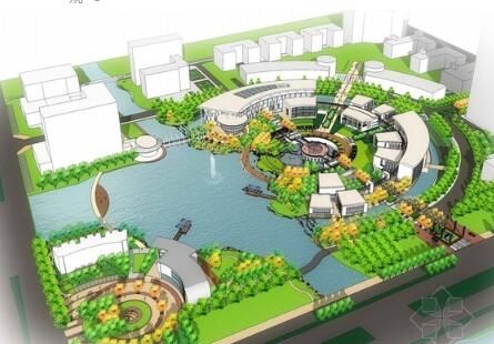 [浙江]“校园模式”产业园景观规划设计方案-1