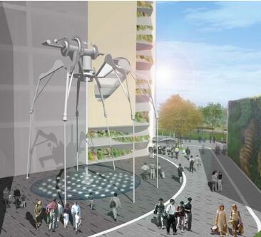 [武汉]城市购物艺术中心景观规划设计方案-1