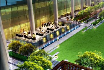 [山东]城市海洋文化商业酒店庭院景观设计方案-1
